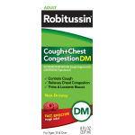 Robitussin DM Non-Drowsy Adult Cough + Chest Congestion, 8 fl oz