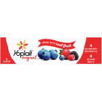 Yoplait Low Fat Mountain Blueberry & Mixed Berry Yogurt, 6 oz, 8 ct
