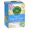 Traditional Medicinals Organic Lavender Mint Cup of Calm Tea Bags Herbal Supplement, 16 tea bags