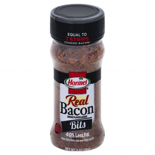 Hormel 50% Less Fat Real Bacon Bits, 3 oz
