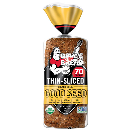 Dave's Killer Bread Organic Good Seed Thin-Sliced Bread, 20.5 oz