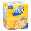 Dial 'Round The Clock' Odor Protection Gold Antibacterial Deodorant Soap Bars, 4 oz, 3 ct