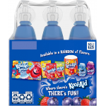 Kool-Aid Bursts Berry Blue Soft Drink, 6.75 fl oz, 6 ct