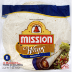Mission Original Wraps, 6 wraps