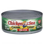 Chicken of the Sea Chunk Light in Oil Tuna, 5 oz