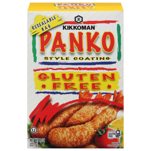 Kikkoman Style Coating Gluten Free Panko, 8 oz