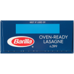 Barilla Oven-Ready Lasagne, 9 oz