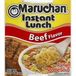 Maruchan Beef Flavor Ramen Noodle Soup, 2.25 oz