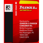 Tylenol 650 mg Caplets 8 HR Arthritis Pain, 24 caplets