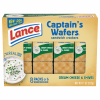 Lance's Captain's Wafers Cream Cheese & Chives Cracker Sandwiches, 11 oz, 8 ct