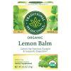 Traditional Medicinals Organic Lemon Balm Tea Bags Herbal Supplement, 16 tea bags