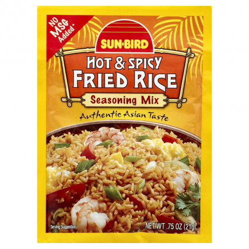 Sun-Bird Hot & Spicy Fried Rice Seasoning Mix, 0.75 oz
