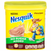 Nestle Nesquik Chocolate No Sugar Added, 16 oz