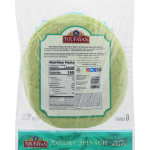 Toufayan Savory Spinach Wraps, 6 wraps