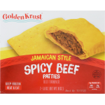 Golden Krust Spicy Beef Jamaican Style Patties Beef Turnover, 5.0 oz, 2 ct