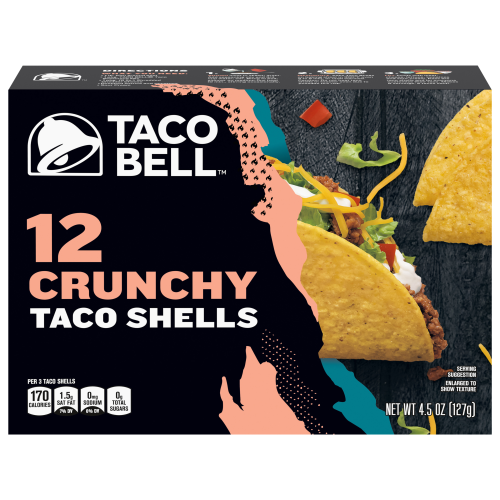Taco Bell Crunchy Taco Shells, 4.5 oz