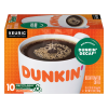 Dunkin' Medium Roast Dunkin' Decaf Decaffeinated K-Cup Pods Coffee, 0.37 oz, 10 ct