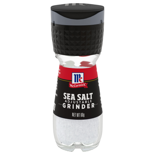 McCormick Adjustable Sea Salt Grinder, 2.1 oz
