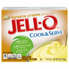 JELL-O Cook & Serve Banana Cream Pudding & Pie Filling, 4.6 oz