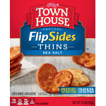 Town House Flip Sides Pretzel Thins Sea Salt, 10 oz