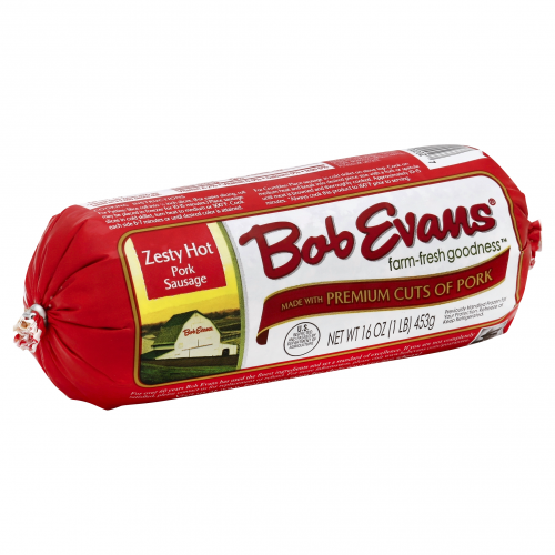 Bob Evans Pork Zesty Hot Sausage, 16 oz