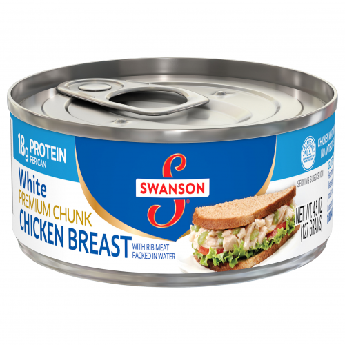 Swanson White Premium Chunk Chicken Breast, 4.5 oz