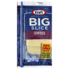 Kraft Big Slice Swiss Cheese Slices, 10 ct