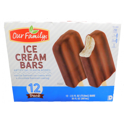Our Family Ice Cream Bars, 30 fl oz