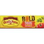 Old El Paso Nacho Cheese Flavored Bold Stand 'n Stuff Taco Shells, 10 taco shells