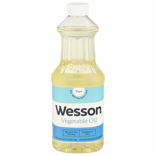 Wesson Vegetable Oil, 40 fl oz