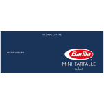 Barilla Mini Farfalle Pasta, 1 lb