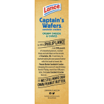 Lance's Captain's Wafers Cream Cheese & Chives Cracker Sandwiches, 11 oz, 8 ct