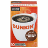 Dunkin' Medium Roast Original Blend K-Cup Pods Coffee, 0.37 oz, 10 ct