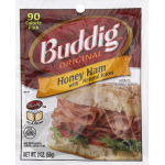 Buddig Original Honey Ham Lunch Meat, 2 oz