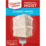 Duncan Hines Classic White Cake Mix, 15.25 oz