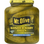 Mt. Olive Kosher Baby Dills, 46 fl oz