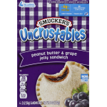 Smucker's Uncrustables Peanut Butter & Grape Jelly Sandwich, 8 oz, 4 ct