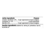 Vicks VapoRub Cough Suppressant Topical Analgesic Ointment, 3.53 oz