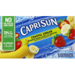 Capri Sun Coastal Cooler Juice Drink Blend, 6 fl oz, 10 ct