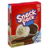 Snack Pack Chocolate/Vanilla Family Pack Pudding, 3.25 oz cups, 39 oz