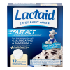 Lactaid Fast Act Vanilla Twist Flavor Chewables Lactase Enzymes Supplement, 32 chewables