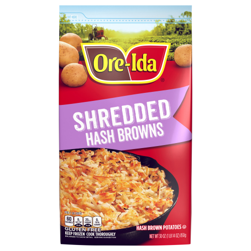 Ore-Ida Shredded Hash Brown Potatoes, 30 oz