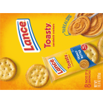 Lance Peanut Butter 8 Packs Sandwich Crackers, 6 sandwich packs, 8 ct