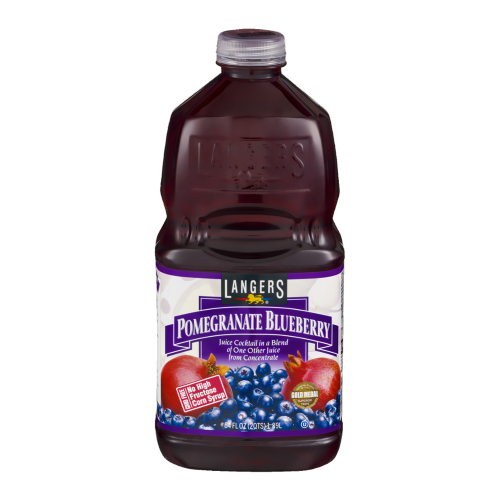 Langers Pomegranate Blueberry Juice Cocktail, 1/2 gal