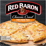 Red Baron Classic Crust Four Cheese Pizza, 21.06 oz