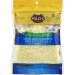 Polly-O Finely Mozzarella Low-Moisture Whole Milk Shredded Cheese, 8 oz