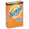 Sunkist Zero Sugar Orange Drink Mix, 6 sticks