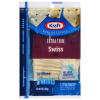 Kraft Natural Swiss Extra Thin Cheese Slices, 14 slices