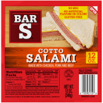 Bar-S Cotto Salami, 12 oz