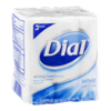 Dial Complete White Antibacterial Deodorant Bar Soap, 4 oz, 3 ct
